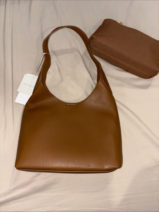 Rachel Zoe Handbags - Rachel Zoe Cognac Brown Pebbled Leather Shoulder Hobo